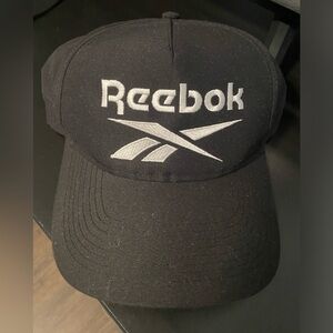 NWT REEBOK BLACK MENS BALLCAP HAT
